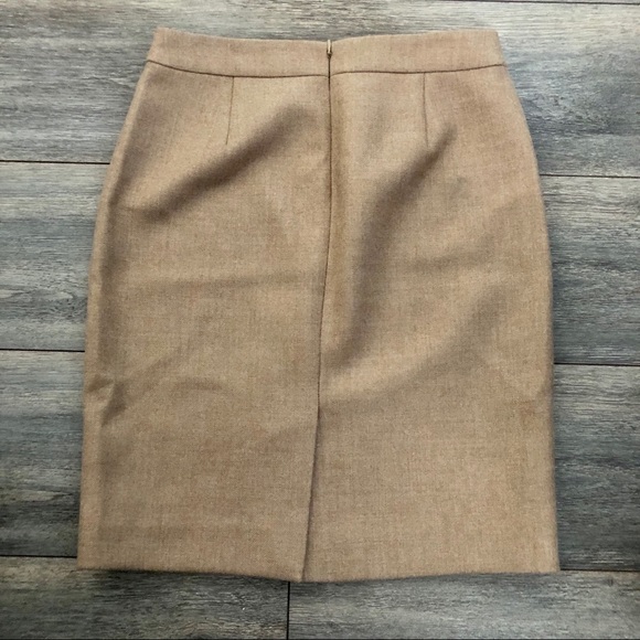 J. Crew 100% wool skirt - Picture 2 of 4